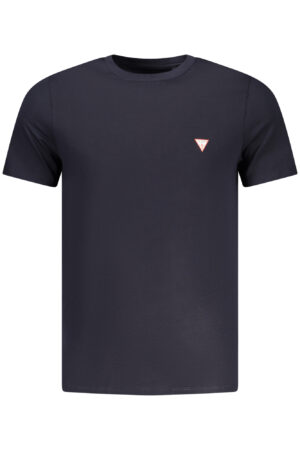 GUESS JEANS T-SHIRT MANICHE CORTE UOMO BLU