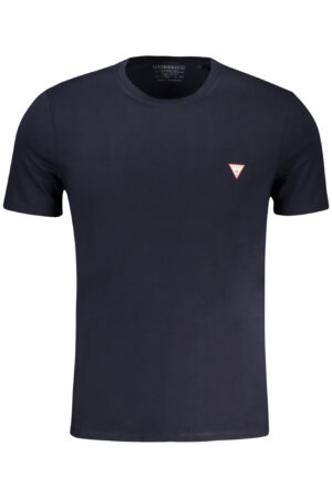 GUESS JEANS T-SHIRT MANICHE CORTE UOMO BLU