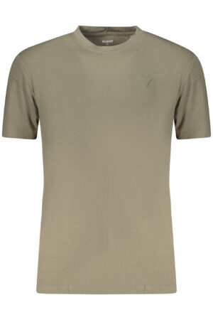 GUESS JEANS T-SHIRT MANICHE CORTE UOMO VERDE