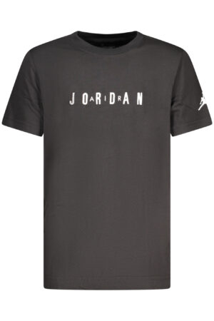JORDAN T-SHIRT MANICHE CORTE BAMBINO NERO