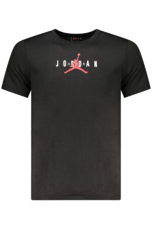 JORDAN T-SHIRT MANICHE CORTE BAMBINO NERO