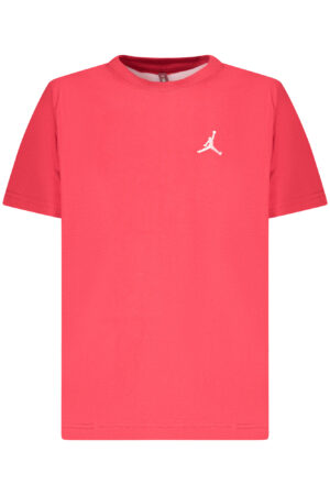 JORDAN T-SHIRT MANICHE CORTE BAMBINO ROSSO