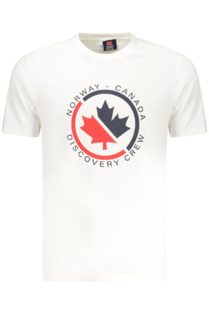 NORWAY 1963 T-SHIRT MANICHE CORTE UOMO BIANCO