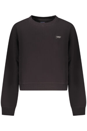 TOMMY HILFIGER FELPA SENZA ZIP DONNA NERO