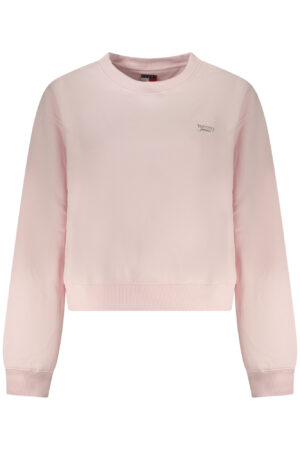 TOMMY HILFIGER FELPA SENZA ZIP DONNA ROSA