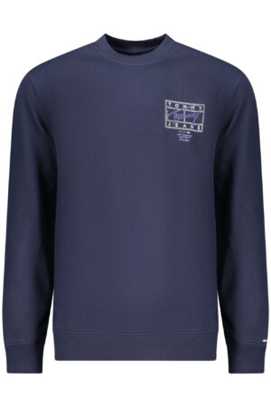 TOMMY HILFIGER FELPA SENZA ZIP UOMO BLU