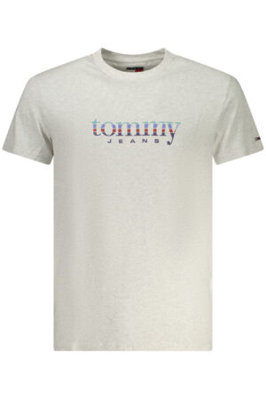 TOMMY HILFIGER T-SHIRT MANICHE CORTE UOMO GRIGIO