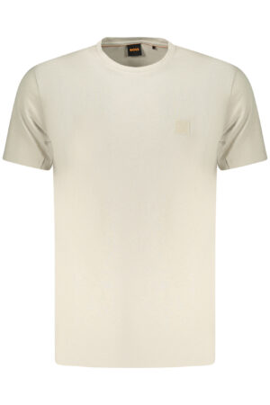 BOSS T-SHIRT MANICHE CORTE UOMO BEIGE