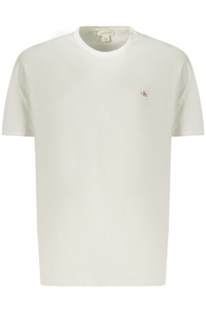 CALVIN KLEIN T-SHIRT MANICHE CORTE UOMO BIANCO