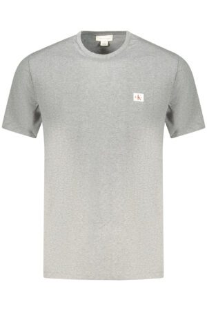 CALVIN KLEIN T-SHIRT MANICHE CORTE UOMO GRIGIO