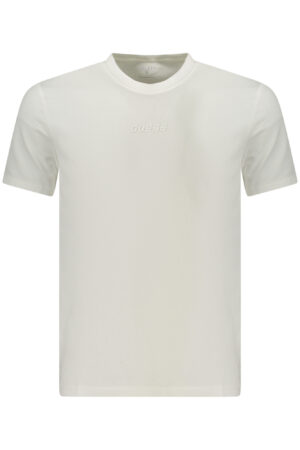 GUESS JEANS T-SHIRT MANICHE CORTE UOMO BIANCO