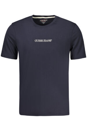 GUESS JEANS T-SHIRT MANICHE CORTE UOMO BLU