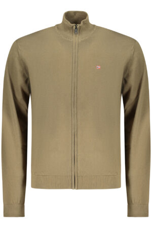 NAPAPIJRI CARDIGAN UOMO VERDE