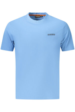 NAPAPIJRI T-SHIRT MANICHE CORTE UOMO AZZURRO