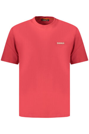 NAPAPIJRI T-SHIRT MANICHE CORTE UOMO ROSSO