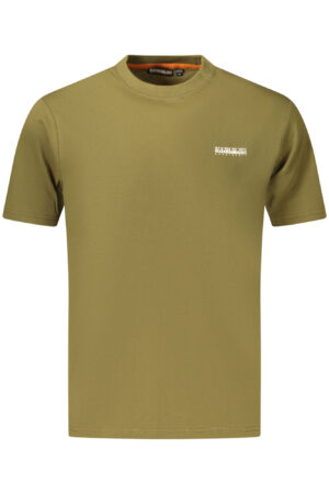 NAPAPIJRI T-SHIRT MANICHE CORTE UOMO VERDE
