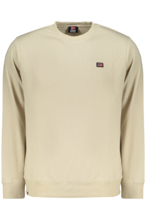NORWAY 1963 FELPA SENZA ZIP UOMO BEIGE