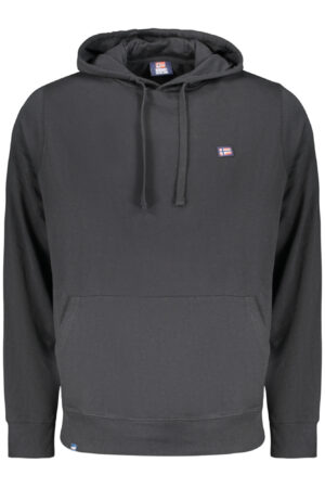 NORWAY 1963 FELPA SENZA ZIP UOMO NERO