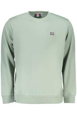 NORWAY 1963 FELPA SENZA ZIP UOMO VERDE