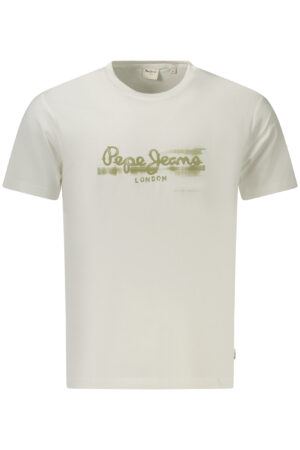PEPE JEANS T-SHIRT MANICHE CORTE UOMO BIANCO