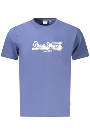 PEPE JEANS T-SHIRT MANICHE CORTE UOMO BLU