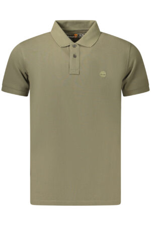 TIMBERLAND POLO MANICHE CORTE UOMO VERDE
