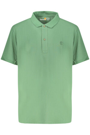 TIMBERLAND POLO MANICHE CORTE UOMO VERDE