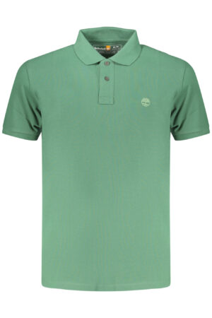 TIMBERLAND POLO MANICHE CORTE UOMO VERDE