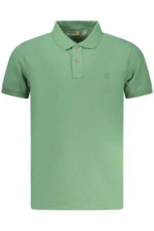 TIMBERLAND POLO MANICHE CORTE UOMO VERDE