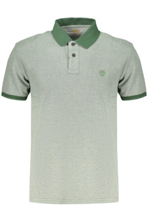 TIMBERLAND POLO MANICHE CORTE UOMO VERDE