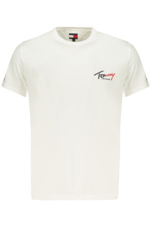 TOMMY HILFIGER T-SHIRT MANICHE CORTE UOMO BIANCO