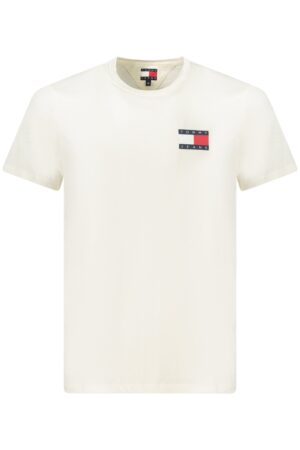 TOMMY HILFIGER T-SHIRT MANICHE CORTE UOMO BIANCO