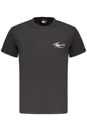 TOMMY HILFIGER T-SHIRT MANICHE CORTE UOMO NERO