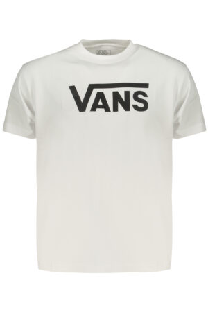 VANS T-SHIRT MANICHE CORTE UOMO BIANCO