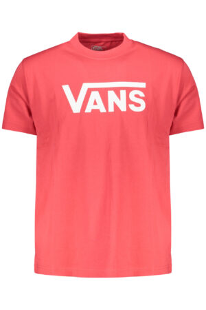 VANS T-SHIRT MANICHE CORTE UOMO ROSSO