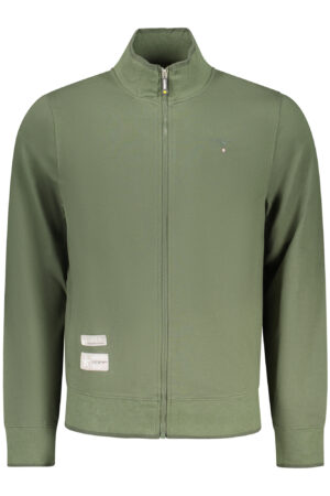 ACCADEMIA MILITARE FELPA CON ZIP UOMO VERDE