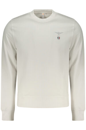 ACCADEMIA MILITARE FELPA SENZA ZIP UOMO BIANCO