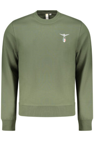 ACCADEMIA MILITARE FELPA SENZA ZIP UOMO VERDE