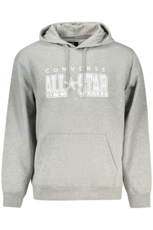 CONVERSE FELPA SENZA ZIP UOMO GRIGIO