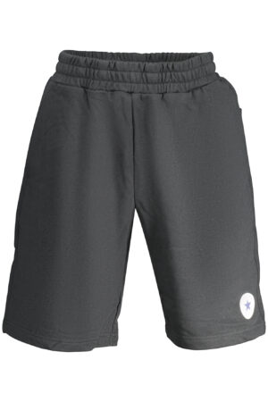 CONVERSE PANTALONE TUTA CORTO UOMO NERO