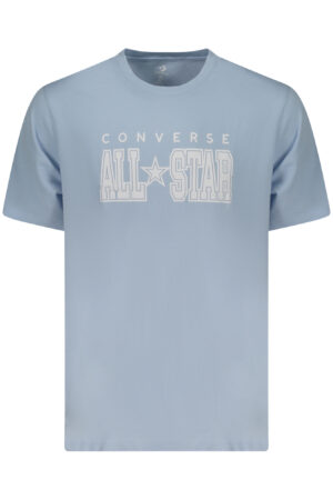 CONVERSE T-SHIRT MANICHE CORTE UOMO AZZURRO