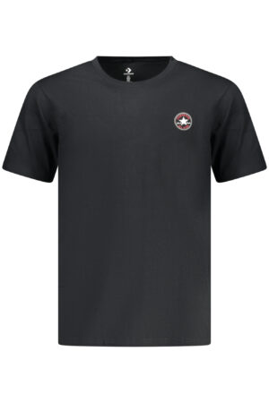 CONVERSE T-SHIRT MANICHE CORTE UOMO NERO
