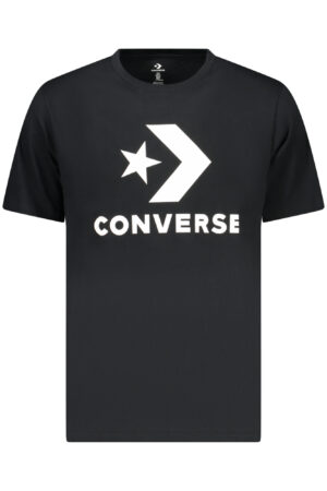 CONVERSE T-SHIRT MANICHE CORTE UOMO NERO