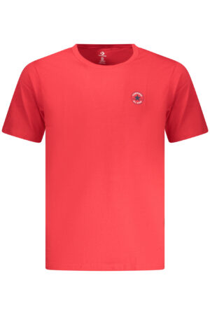 CONVERSE T-SHIRT MANICHE CORTE UOMO ROSSO