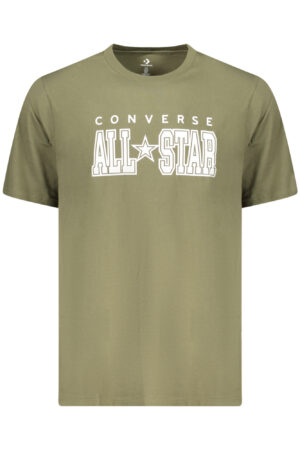CONVERSE T-SHIRT MANICHE CORTE UOMO VERDE