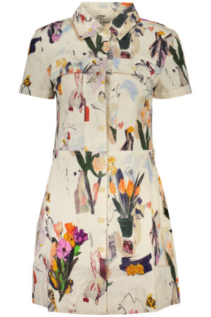 DESIGUAL ABITO CORTO DONNA BIANCO