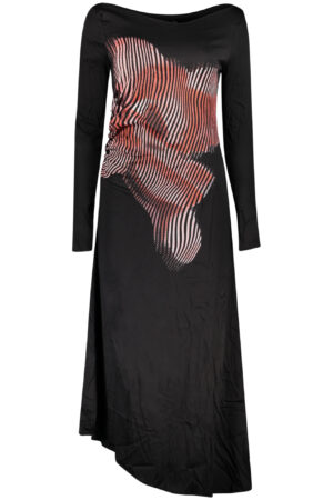 DESIGUAL ABITO LUNGO DONNA NERO