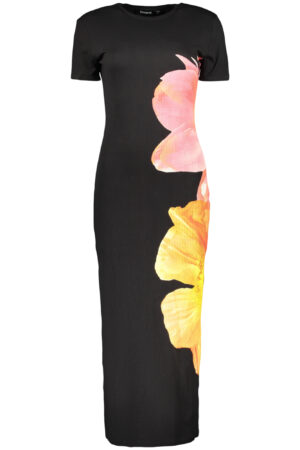 DESIGUAL ABITO LUNGO DONNA NERO