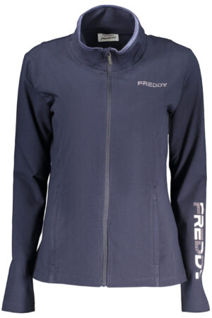 FREDDY FELPA CON ZIP DONNA BLU