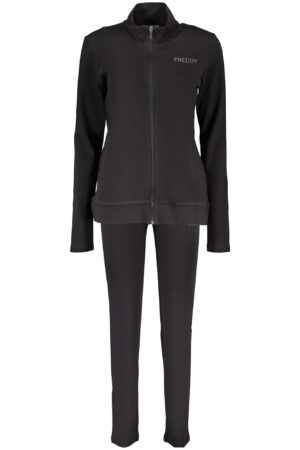FREDDY FELPA CON ZIP DONNA NERO